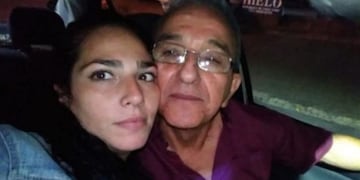 El femicida y su víctima (Foto: Periódico del Progreso)