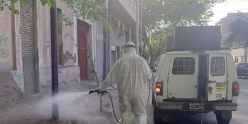 Campaña contra el dengue en Guaymallén\u002E