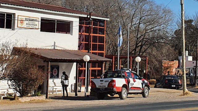 Destacamento policial de Villa Parque Síquiman. (Foto: VíaCarlosPaz).