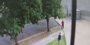 Se conoció el video del ataque al turista australiano (Captura)