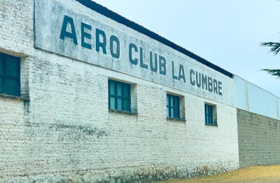 En reconocimiento a su lucha contra el fuego, Aeroclub La Cumbre fue beneficiado con $150 mil