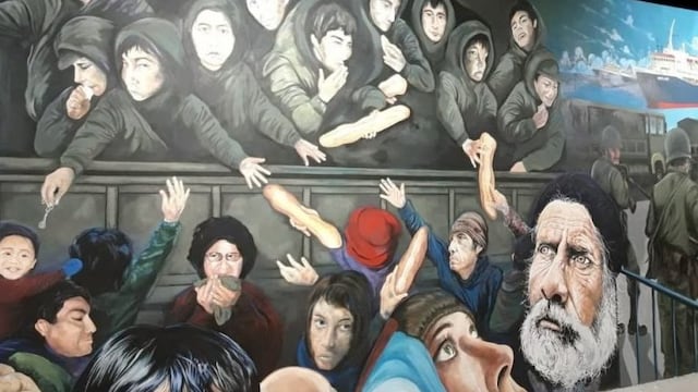 El mural 'El Regreso' fue declarado de interés nacional a 40 años de la Guerra de Malvinas.
