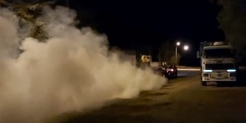 Fumigación en Punta Alta