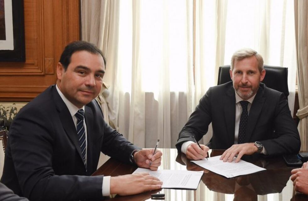 Valdés y Frigerio firmaron convenio por más de $300 millones para obras en Corrientes