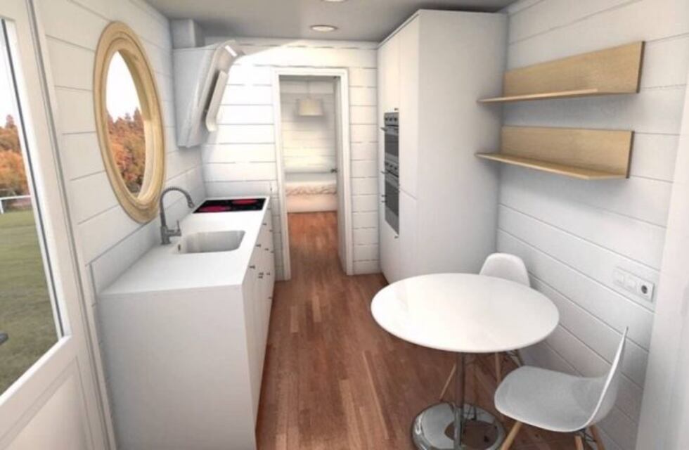 Alquilan un departamento con el inodoro, la cocina y el lavarropas debajo de la cama por 1.000 dólares por mes