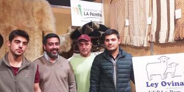 Gran campeón ovino en Palermo (Gobierno de La Pampa)