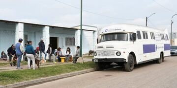 El Quirófano Móvil estuvo presente este sáabado en el barrio Monseñor Zazpe (Municipalidad de Rafaela)