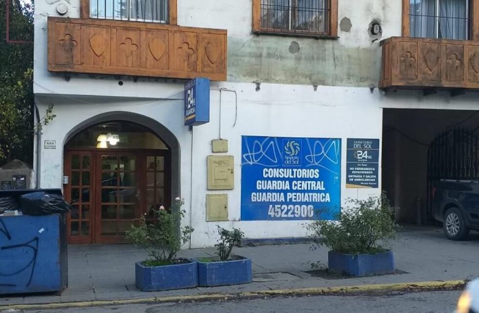 Paro en el Sanatorio del Sol de Bariloche