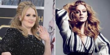 Nueva imagen de Adele, delgada y feliz