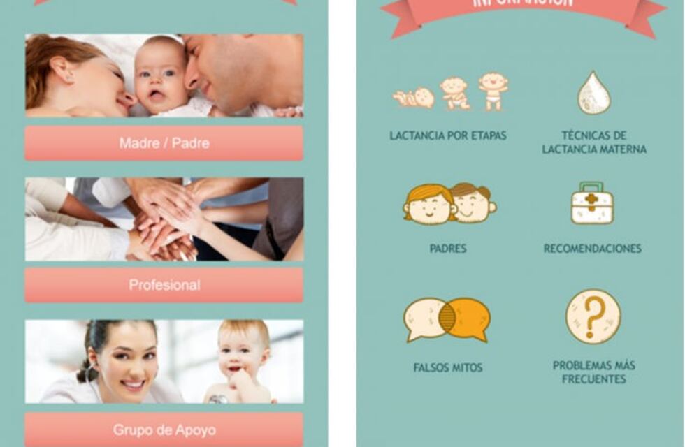 Una aplicación ayuda a las mamás que amamantan