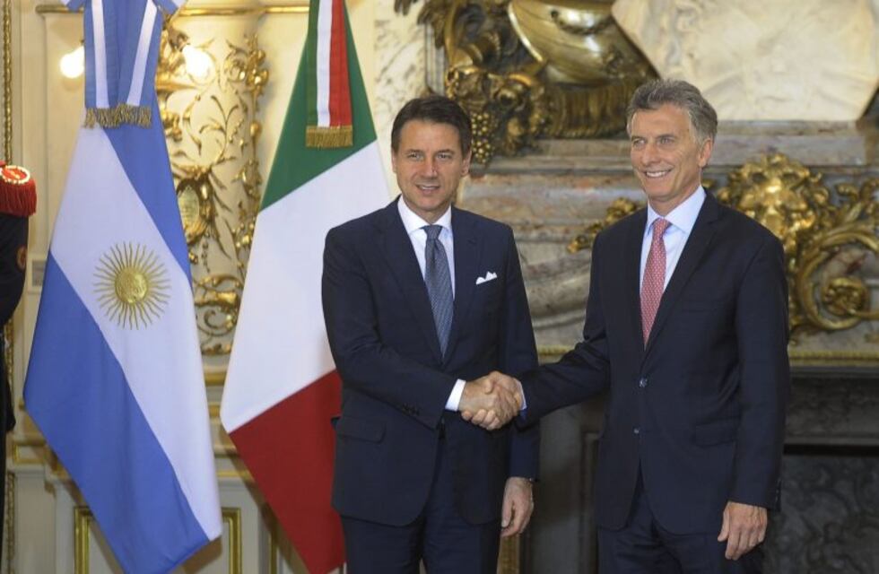 Macri recibió al primer ministro de Italia