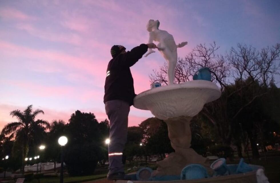 Sigue el mantenimiento de los espacios públicos