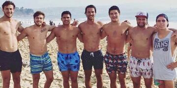 Exequiel Bordón fue secundado y ayudado por Rodrigo Mattar, Guillermo Palacios, Tomás Robedatti, Juan Blanco, Santiago Merino y Matías Cokljar\u002E Juntos salvaron la vida de Agostina\u002E