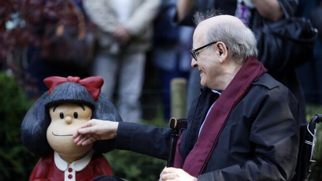 Quino, creador de Mafalda (Foto: DPA)