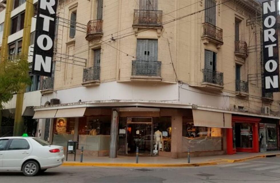 Río Cuarto: cerró Norton, una tienda clásica del centro de la ciudad