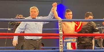 La velada en Carlos Paz entregó otro triunfo del ascendente Cobrita Rueda\u002E