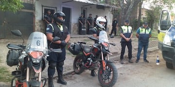 Allanamientos en Las Talitas (Foto: Policía de Tucumán)