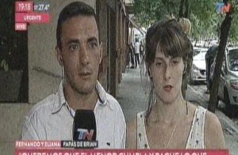 Hablaron los padres de Brian, el chico asesinado en Flores