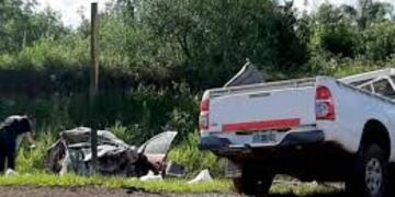 Santo Pipó choque frontal\u002E