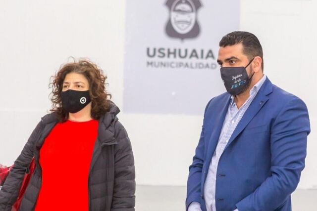 El intendente Walter Vuoto junto a la secretaria de Acceso a la Salud de Nación, Dra\u002E Carla Vizzotti, recorrieron el Polo Hospitalario de Ushuaia