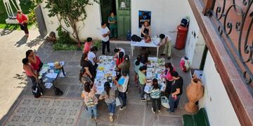Taller de sublimación en el Plan Modo Verano (Municipalidad de Salta)