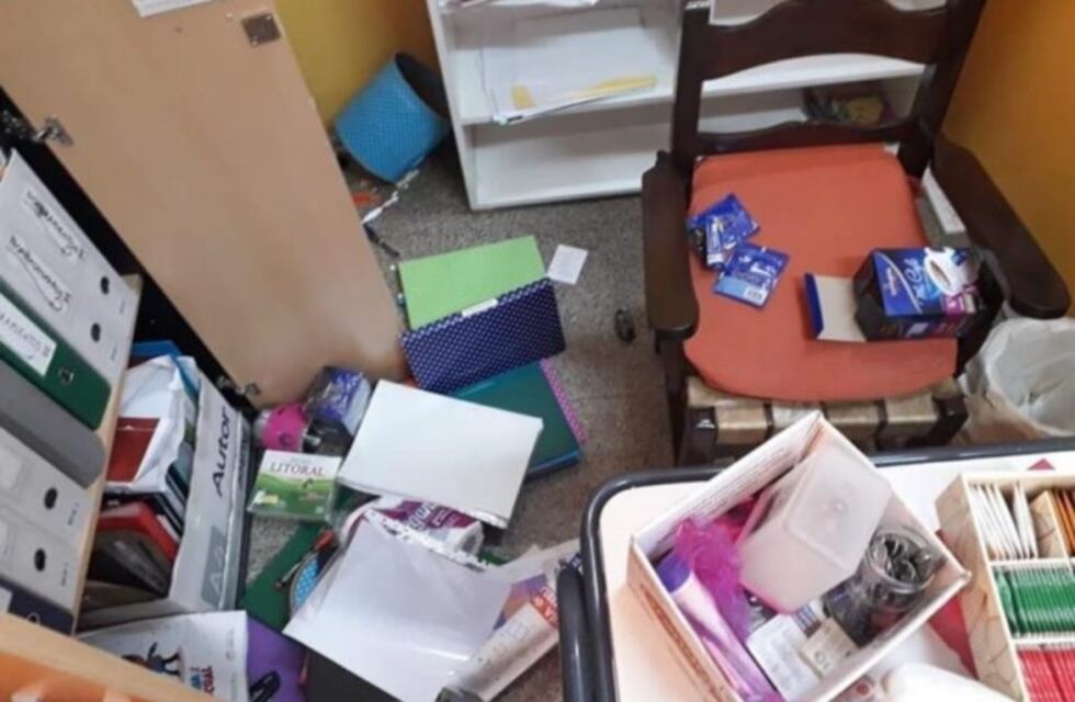 Villa Mercedes: delincuentes ingresaron a una escuela y causaron destrozos