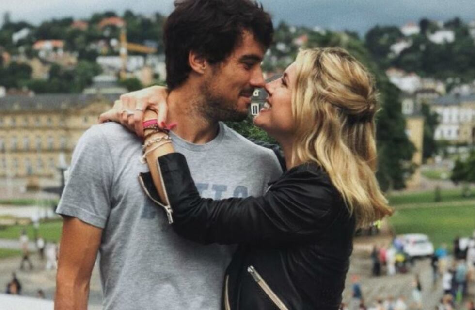 La romántica previa de Guido Pella