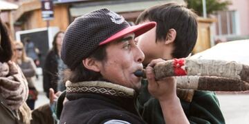 La última foto de Rafael Nahuel (Foto: Eugenia Neme, Colectivo al Margen)