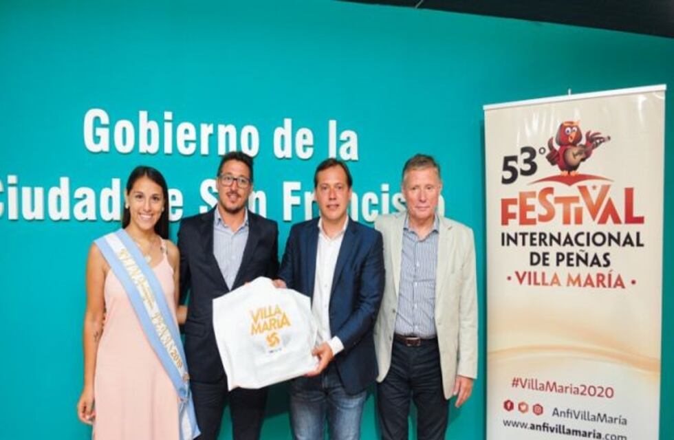 Presentaron en San Francisco el Festival de Villa María