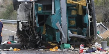 La pericia mecánica indica que \