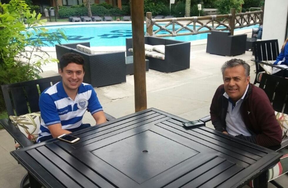 Cornejo se fue a Bolivia a ver el partido del Tomba