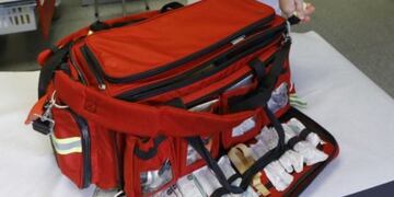 La billetera en cuestión fue hallada dentro del maletín de la enfermera\u002E (Archivo)