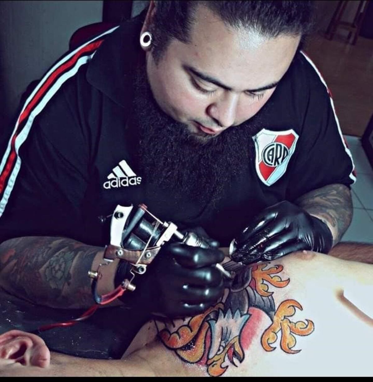 Tatuaje de Alberto Fernández