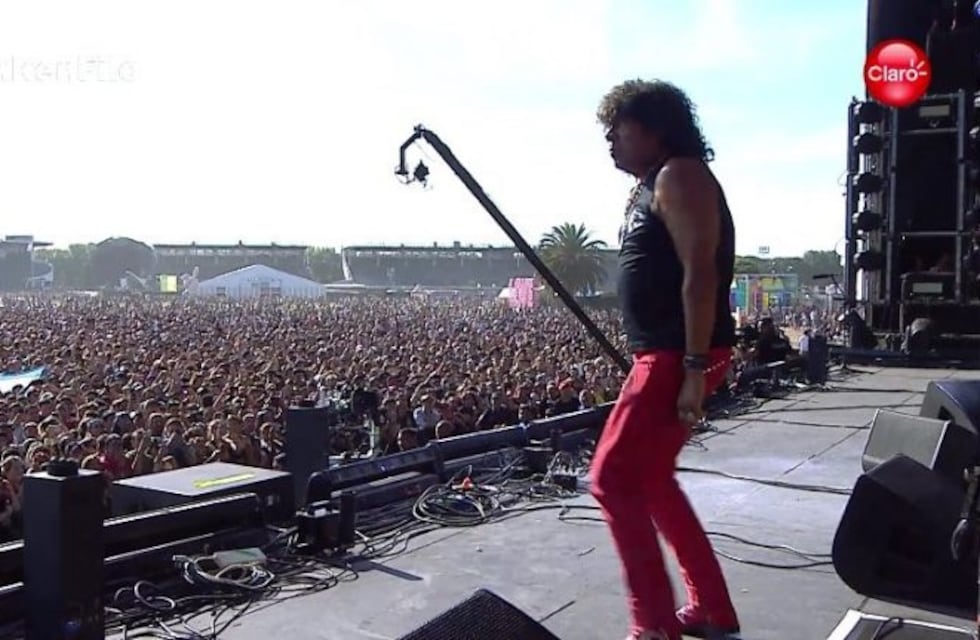 La Mona Jiménez hizo bailar a todos en el Lollapalooza