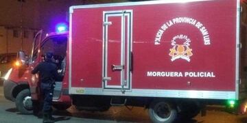 Camión de la Morguera Policial\u002E