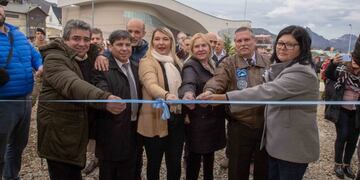 carpa del centro de Excombatientes Ushuaia