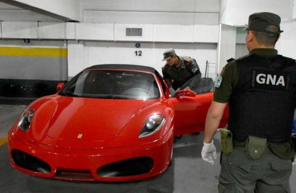 Salteño acusado de narco compró la Ferrari de Diego Maradona