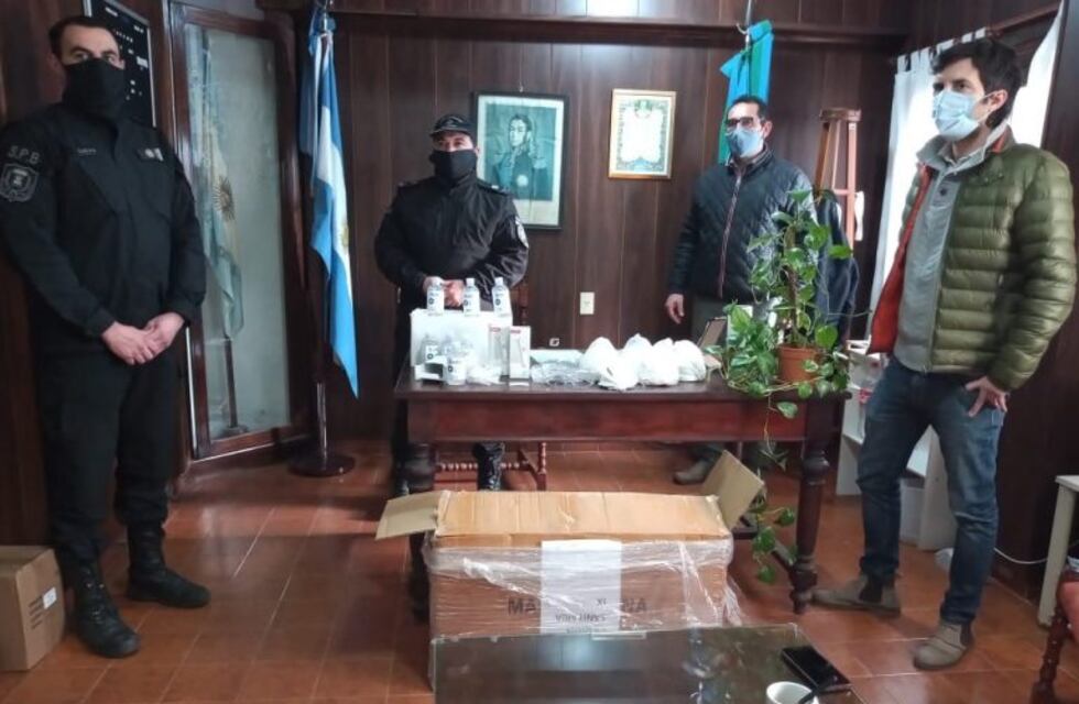 El gobierno bonarense envió insumos sanitarios para las cárceles de Azul