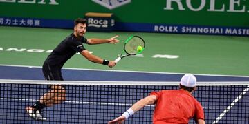 Juan Londero cayó ante Murray en el Masters 1000 de Shanghai