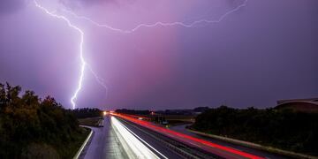 El rayo caído en Río Cuarto mató 16 animales, (Foto ilustrativa)