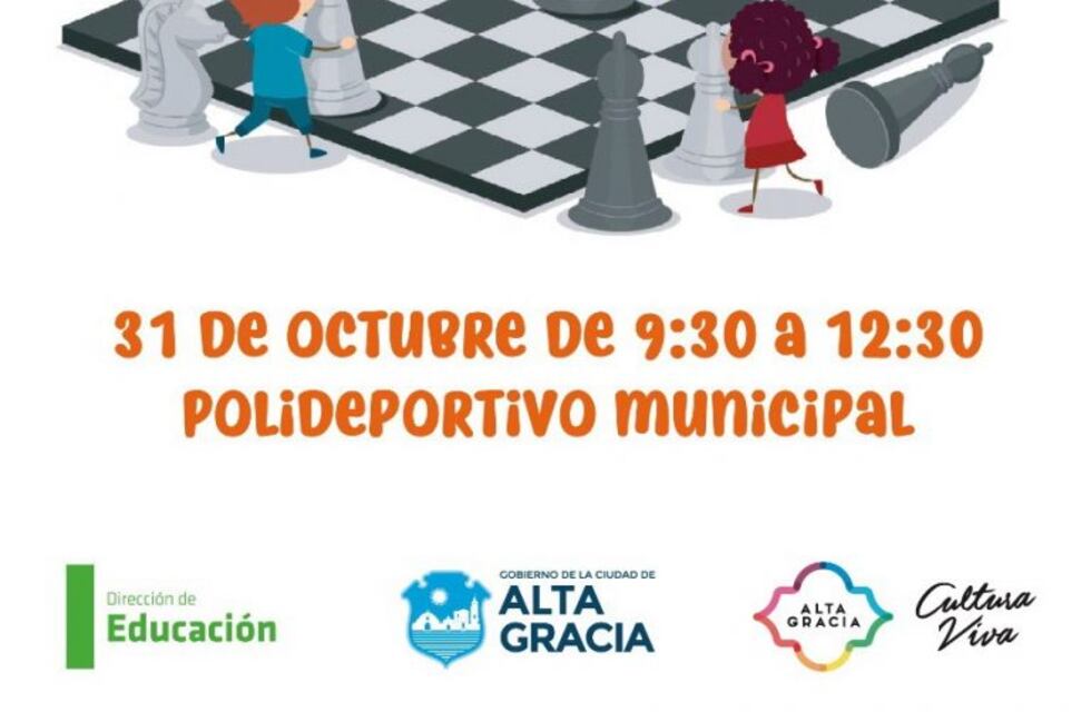Alta Gracia: segundo encuentro infantil de ajedrez