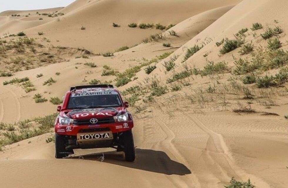 Rally Dakar China: el mendocino Lucio Álvarez, quedó tercero
