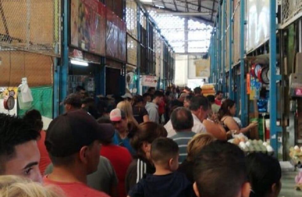 Pese a la cuarentena obligatoria, colapsó la feria de Guaymallén