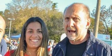 La dirigente justicialista militó a favor de Omar Perotti en la última campaña\u002E (Facebook)