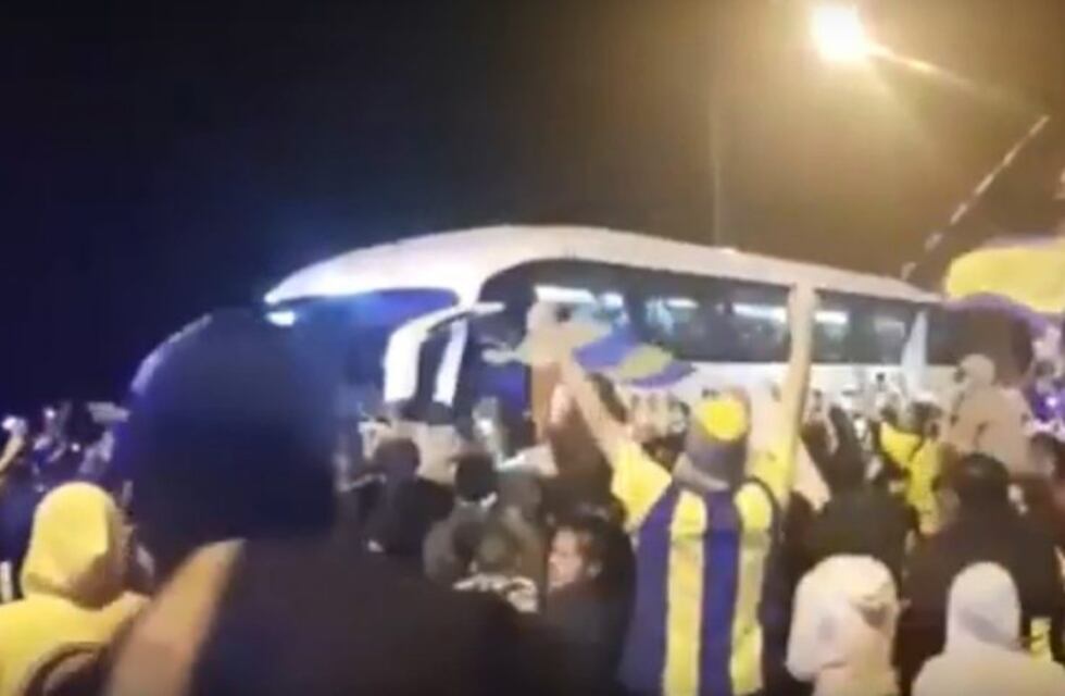 Eufórico recibimiento canalla a los campeones de la Copa Argentina