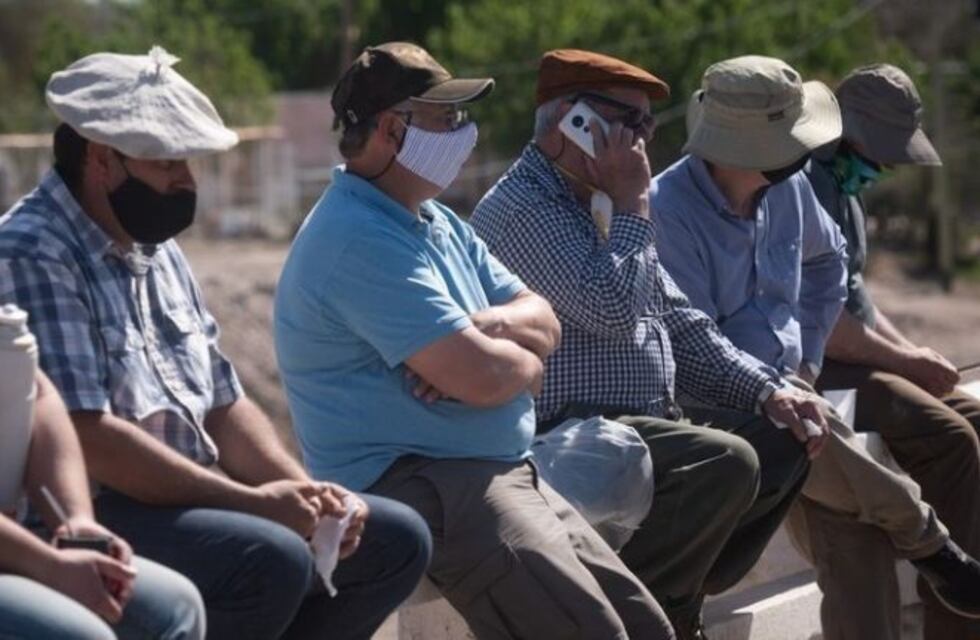 Protesta: productores mendocinos aplaudieron la intervención de Infantería