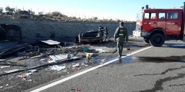 Accidente en ruta 40