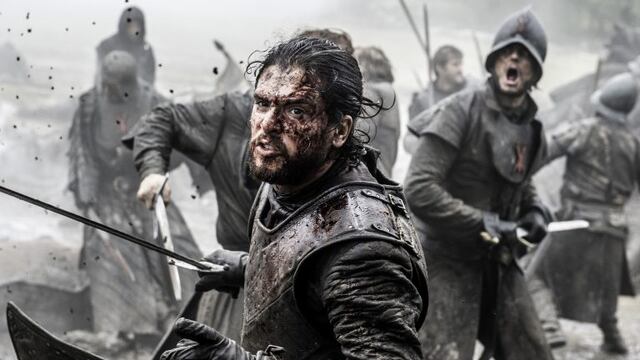 In this image released by HBO, Kit Harington appears in a scene from