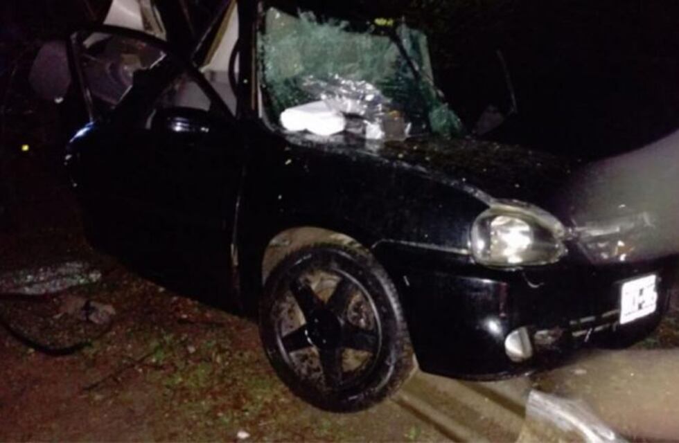 Accidente fatal en la Ruta 5: murió un joven de 21 años tras chocar contra un árbol