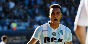 DYN508, BUENOS AIRES 12/03/2017, RACING VS LANUS.FOTO:DYN/TONY GOMEZ. cancha de racing club campeonato torneo primera division 2016 2017 futbol futbolistas partido racing club lanus